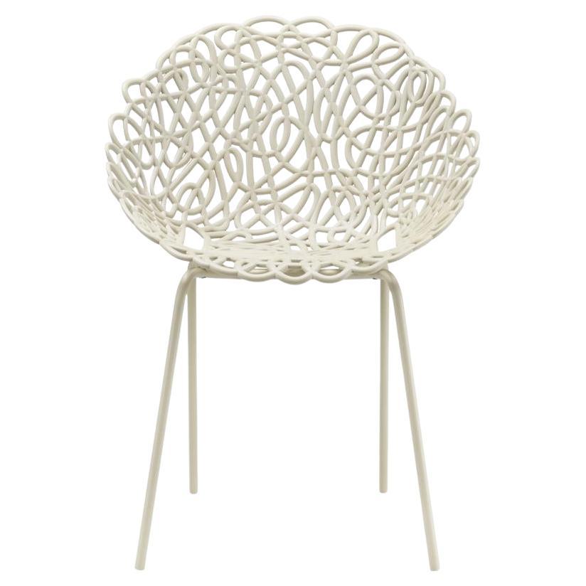 Set of 2 Pcs Bacana Chair Indoor/Outdoor in Ivory by Estudio Campana