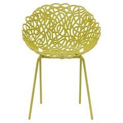 Set of 2 Pcs Bacana Chair Indoor/Outdoor in Mustard by Estudio Campana