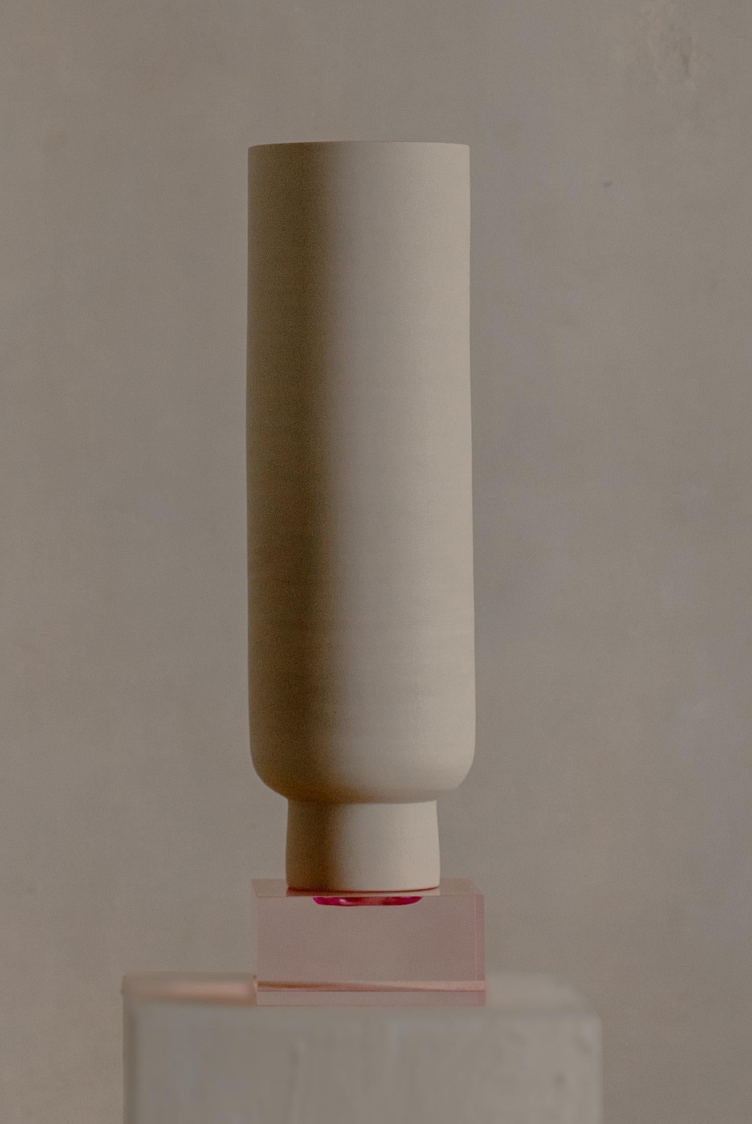 Postmoderne Ensemble de 2 récipients roses Peana Modèle 3 par Eter Design en vente