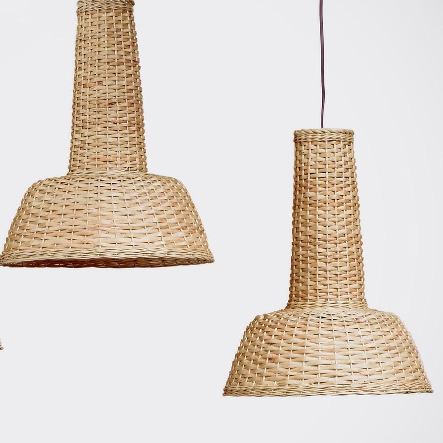 Modern Set of 2 Pendant Lamps by Faina For Sale