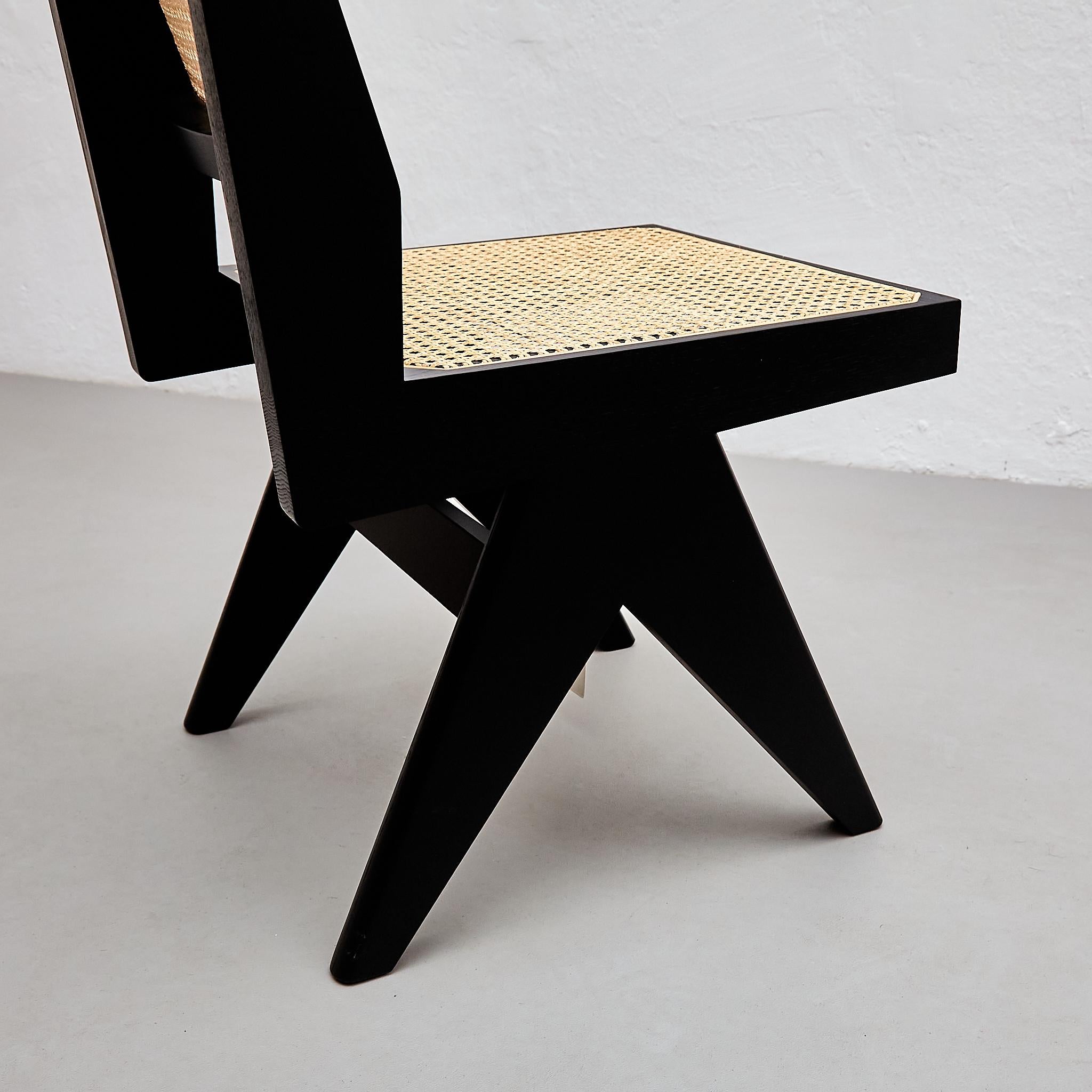Set di 2 sedie Pierre Jeanneret 055 Capitol Complex di Cassina in vendita 1