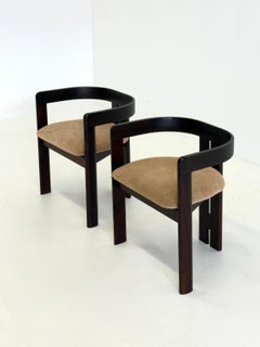Lot de 2 chaises « Pigreco » signées Tobia & Afra Scarpa