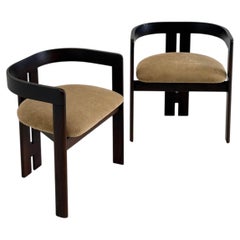 Lot de 2 chaises « Pigreco » signées Tobia & Afra Scarpa