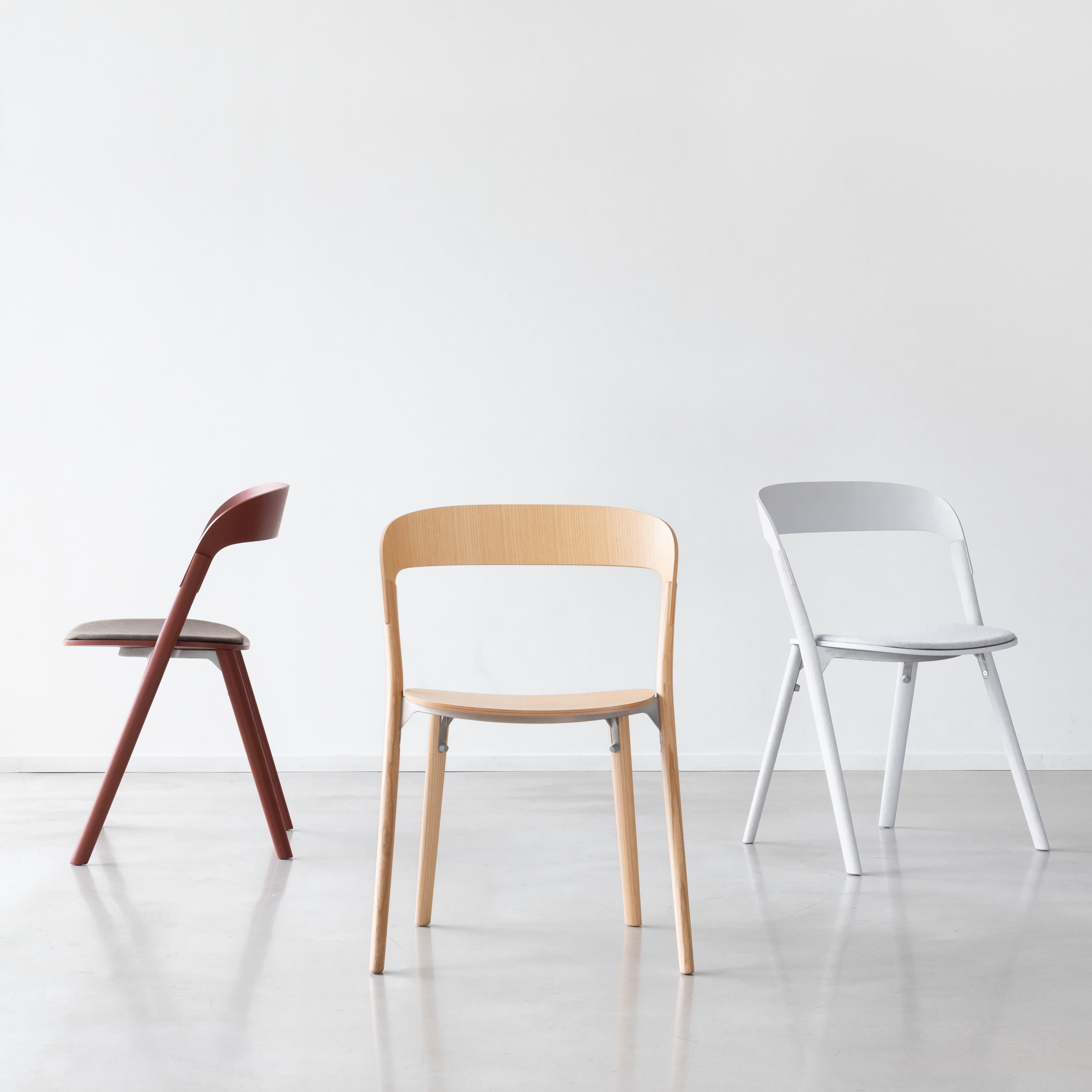 Set of 2 Pila Stacking Chair by Ronan & Erwan Boroullec for MAGIS For Sale 2