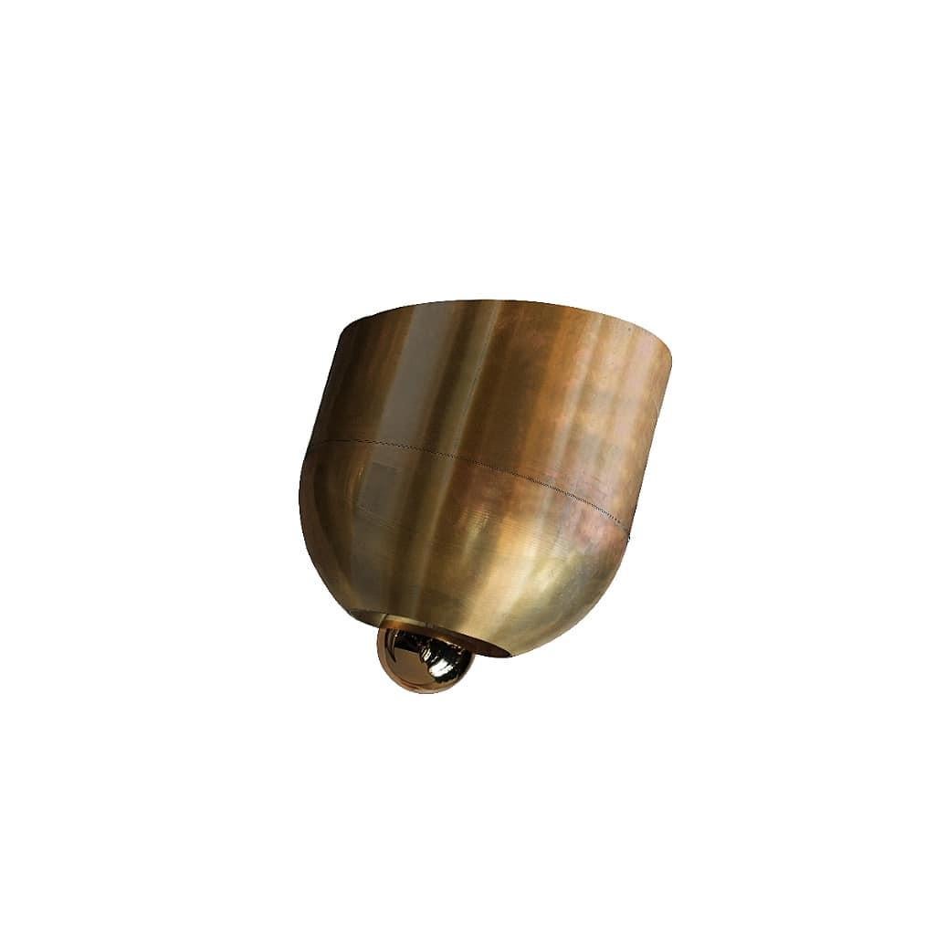 2er set pilla messing skulpturale wand- und deckenleuchte by Jan Garncarek im Zustand „Neu“ im Angebot in Geneve, CH