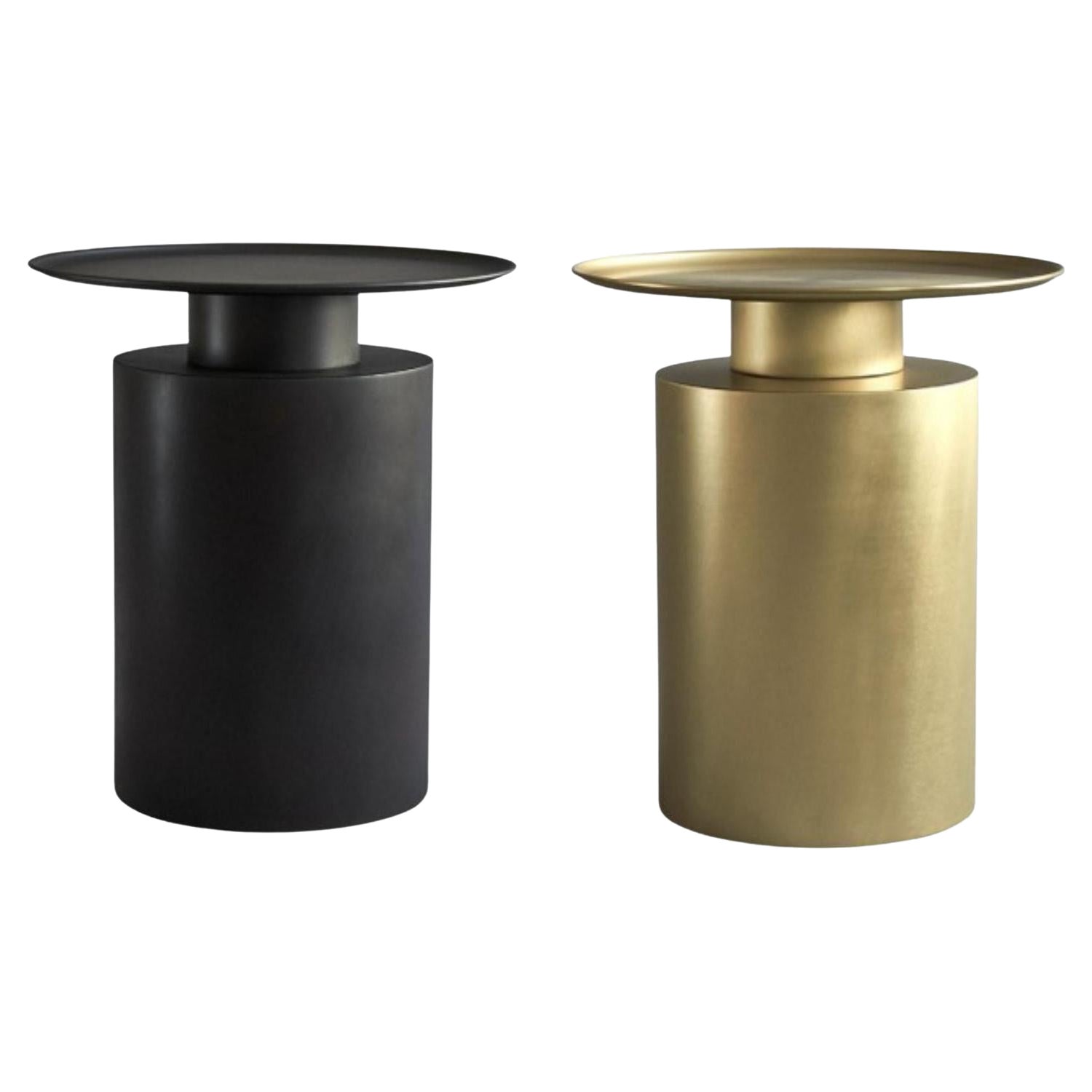 Set of 2 Pillar Tables Tall by 101 Copenhagen