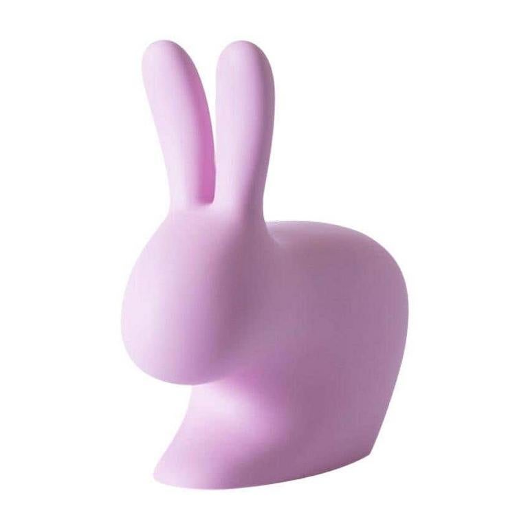 Contemporary In Stock in Los Angeles, Set of 2 Pink & Blue Rabbit Chairs, Stefano Giovannoni