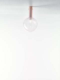 Set di 2 luci di superficie rosa Sphaerae di Dechem Studio