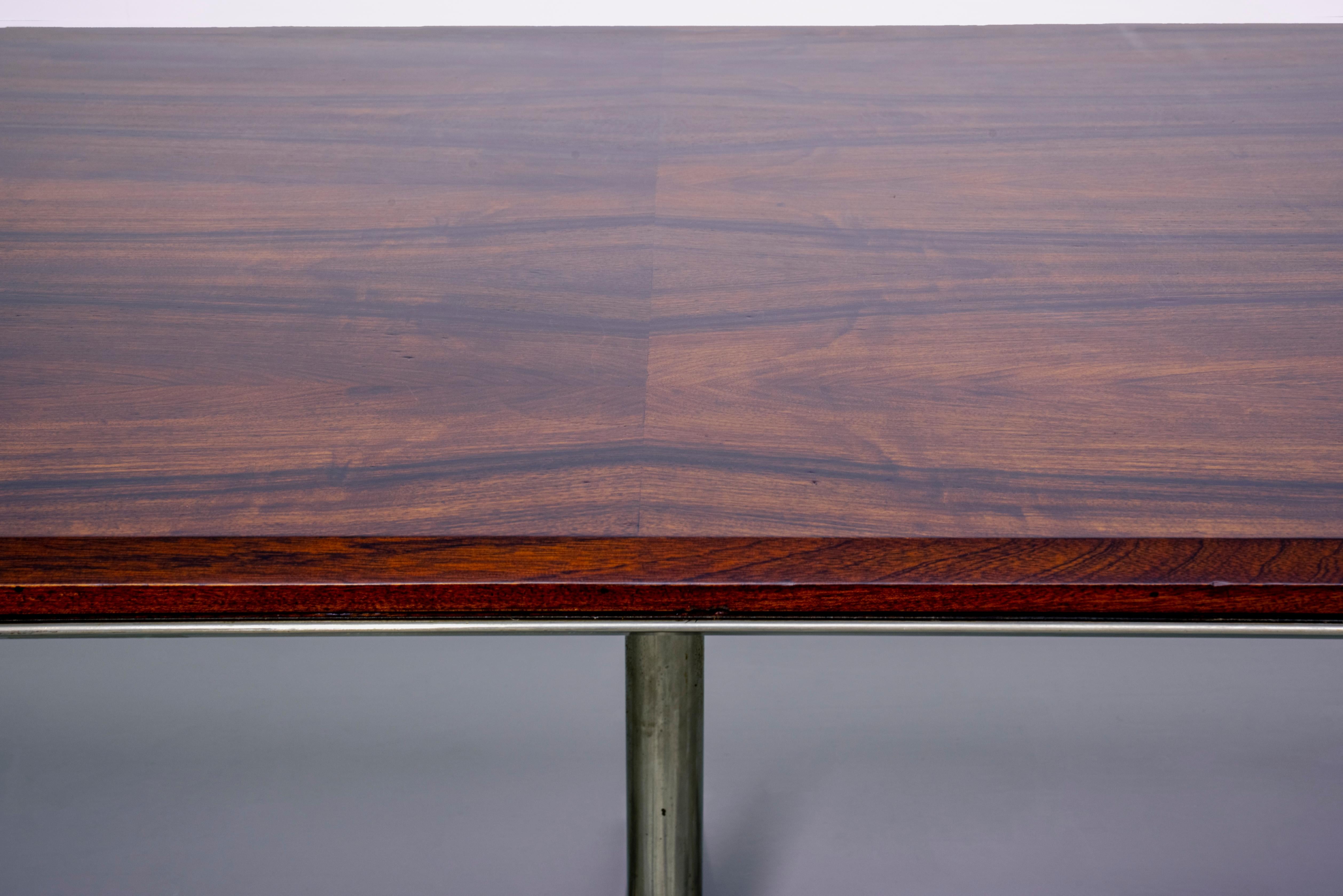 Italian Set of 2 'Pirellone' Rosewood Direction Tables by Gio Ponti for RIMA Italy, 1958