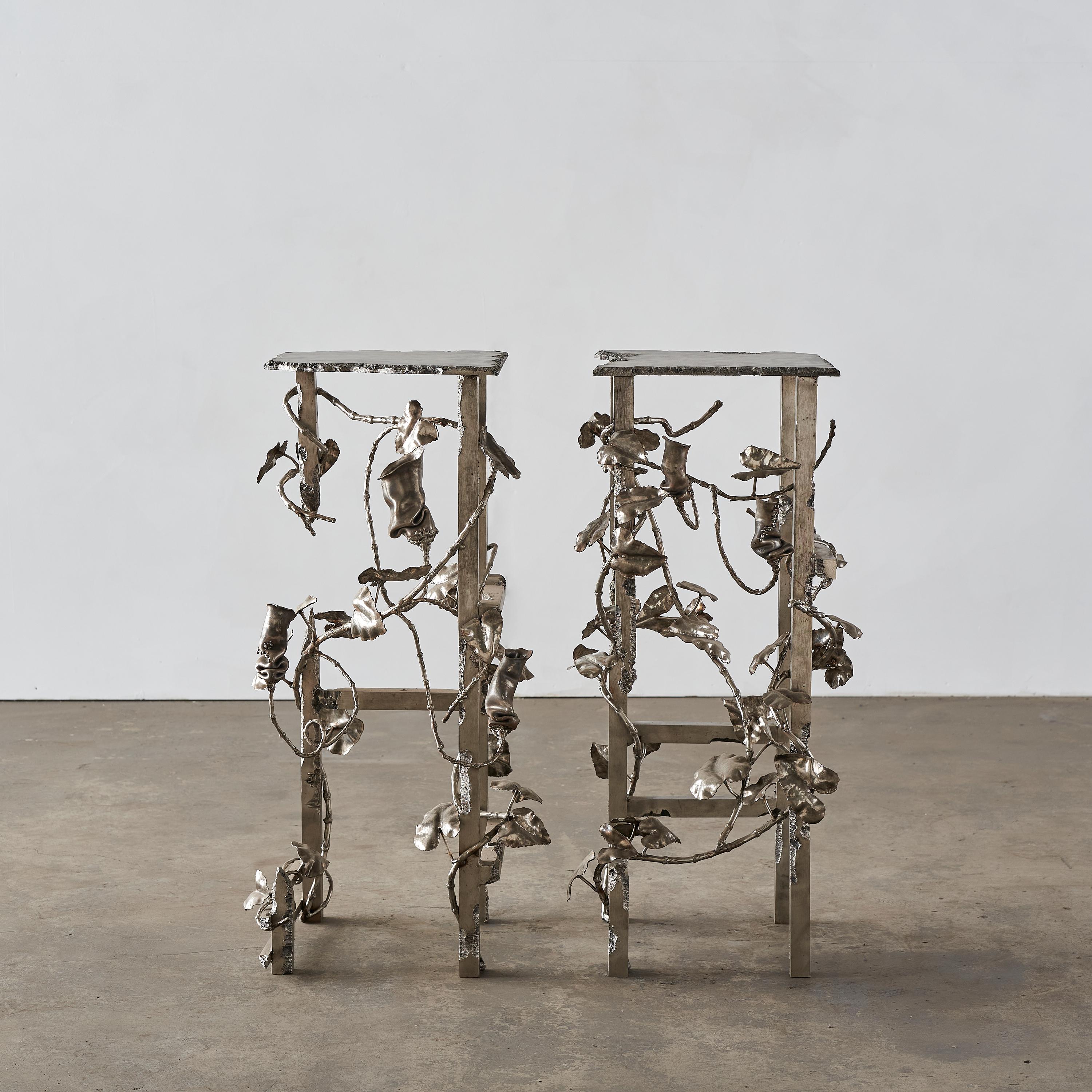 Australian Set of 2 Pitcher Plinths by Michael Gittings For Sale