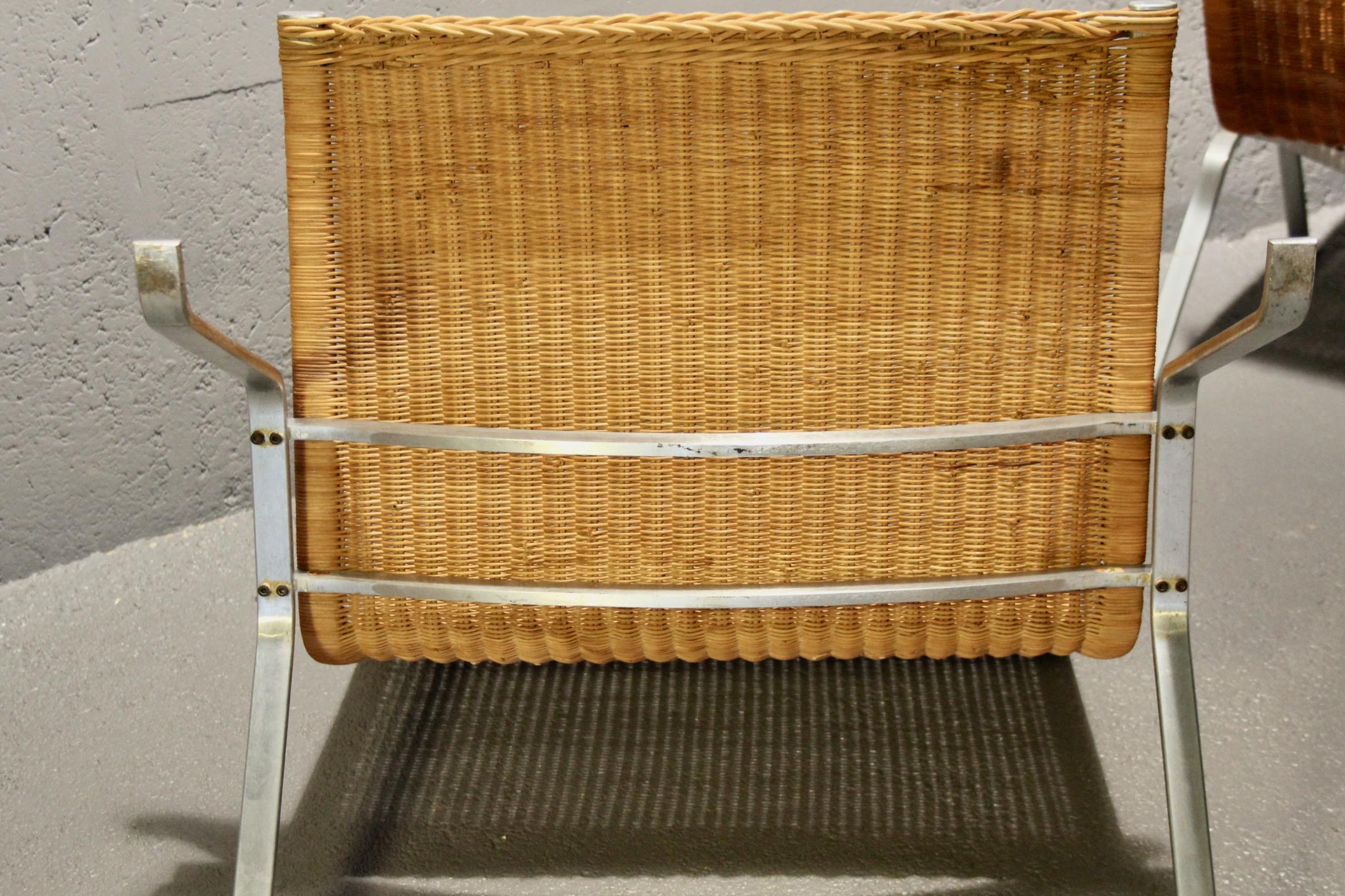 Set di 2 sedie PK 22 di Poul Kjaerholm per E. Kold Christensen, Danimarca, 1955 in vendita 11
