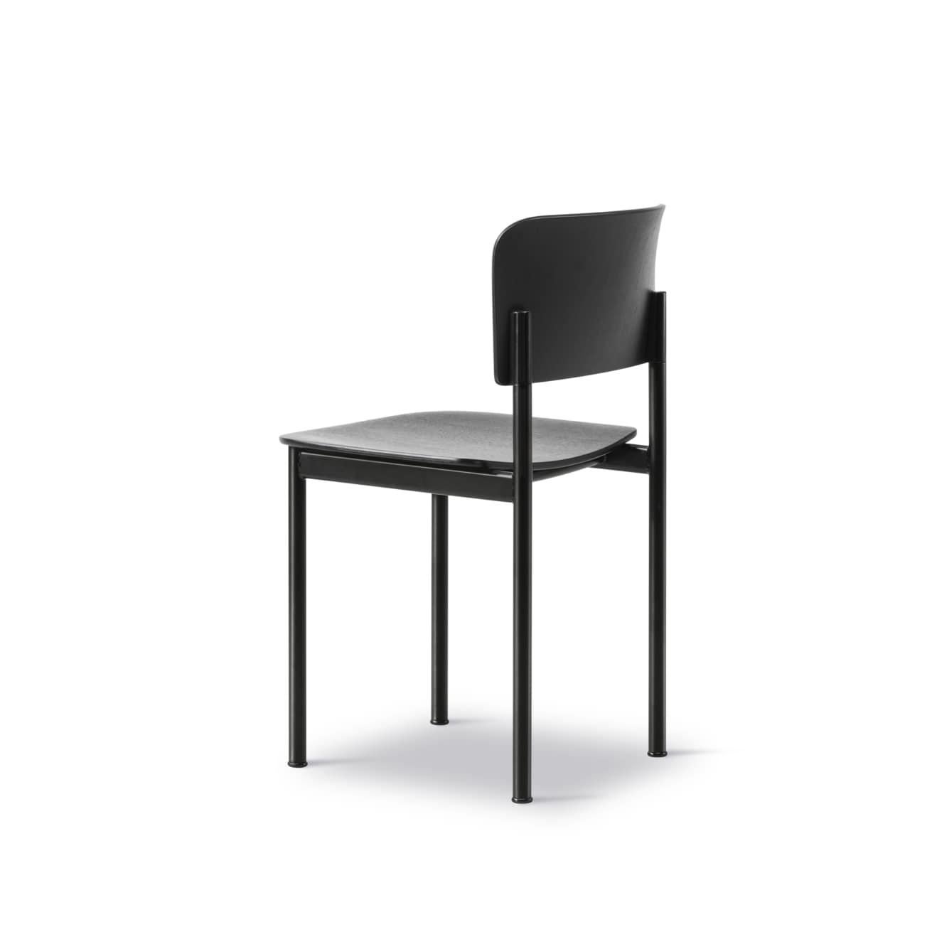 Pair of Plan Chairs, Black Ash /Black Steel, Edward Barber & Jay Osgerby For Sale 3