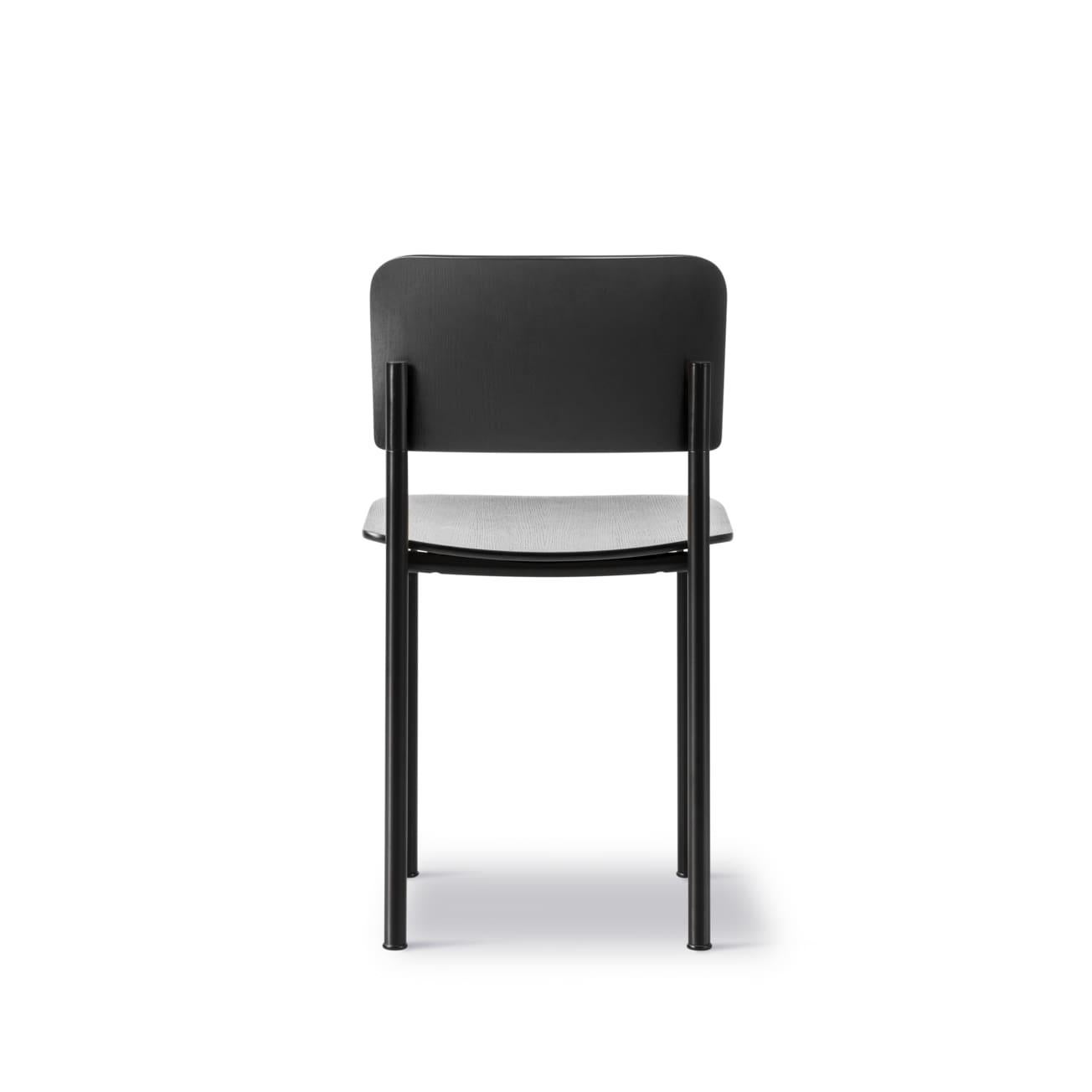 Pair of Plan Chairs, Black Ash /Black Steel, Edward Barber & Jay Osgerby For Sale 2