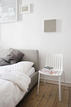 Set of 2 Plato Chair in White by Jasper Morrison  for MAGIS