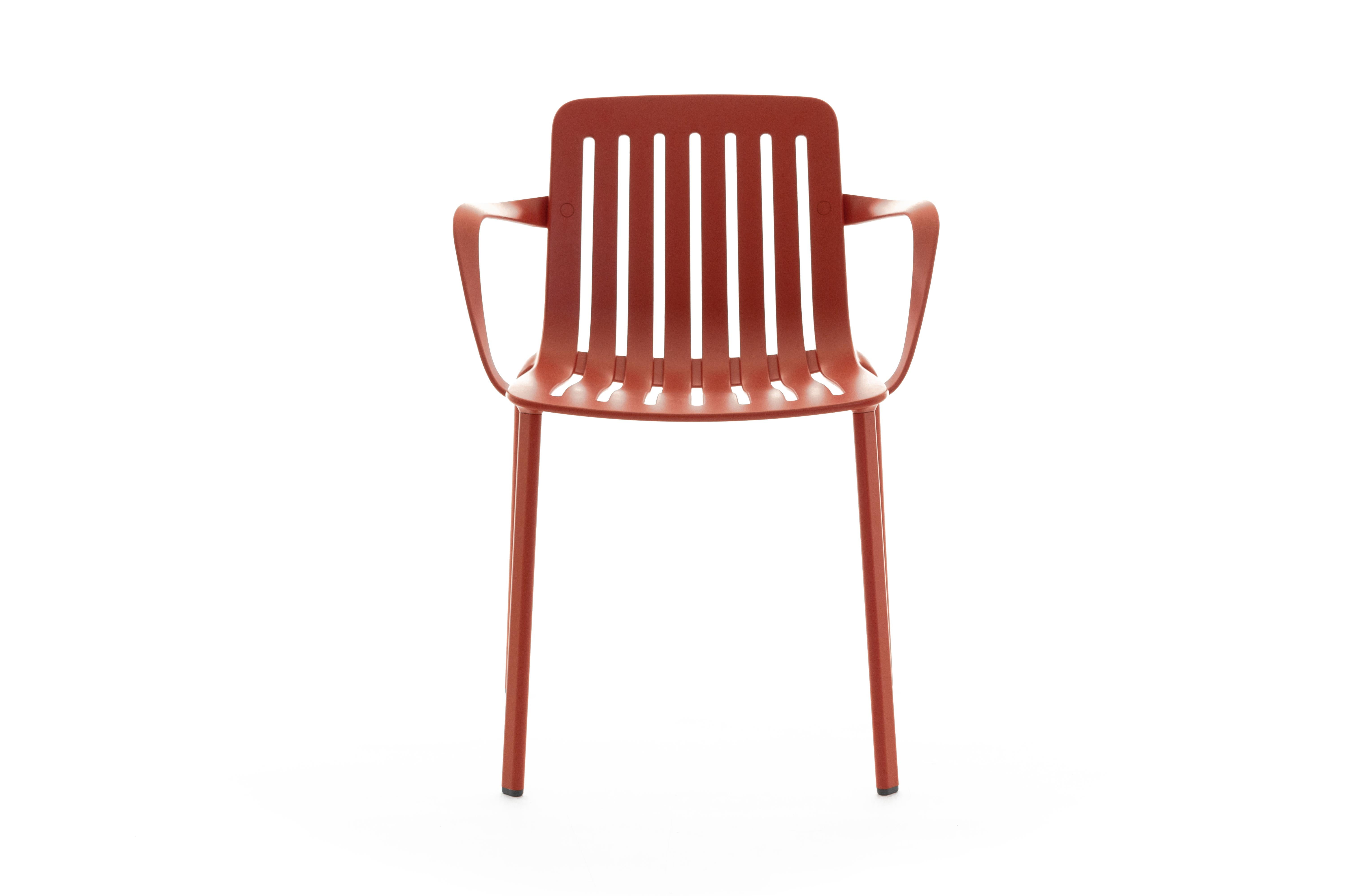 Set of 2 Plato Stacking Chair by Jasper Morrison  for MAGIS In New Condition For Sale In Brooklyn, NY