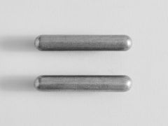 Lot de 2 poignées PSL en aluminium poli 205, par Henry Wilson