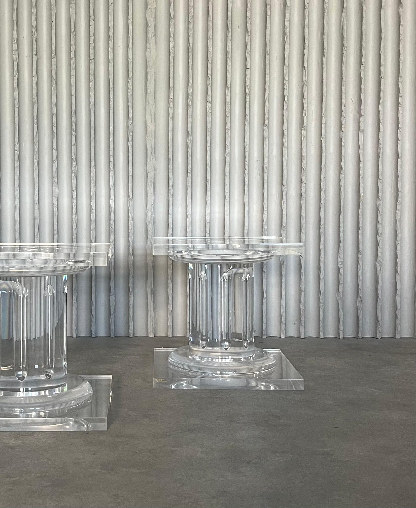 Mid-Century Modern Set of 2 pop art columns by Fabianart Roma For Sale