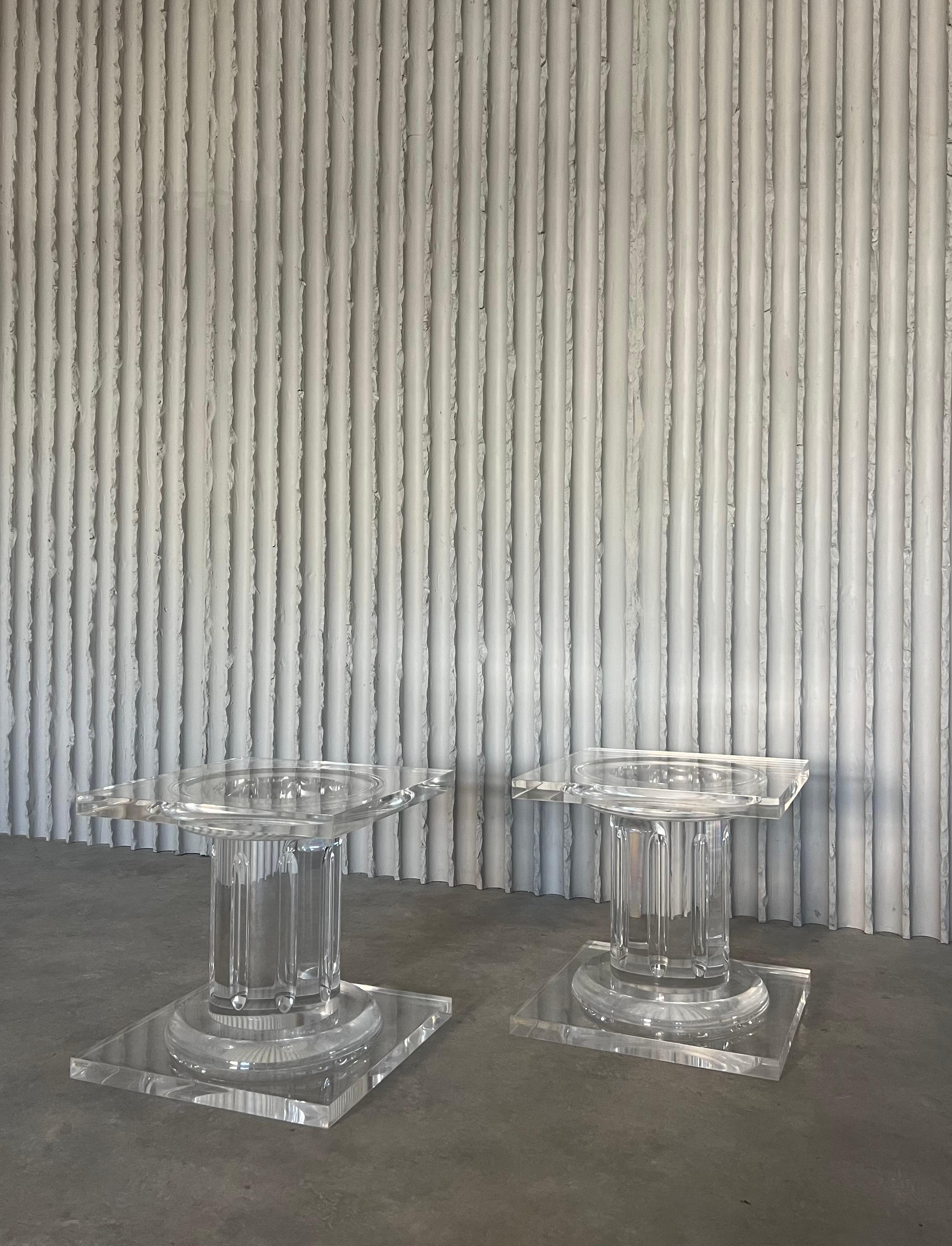 Set of 2 pop art columns by Fabianart Roma In Fair Condition For Sale In HAARLEM, NL