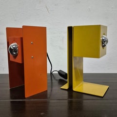 Set of 2 pop art table lamps by Philips, Netherlands 1960s