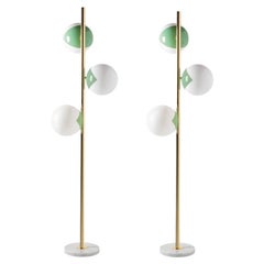 Set of 2 Pop Up Floor Lamp by Magic Circus Editions