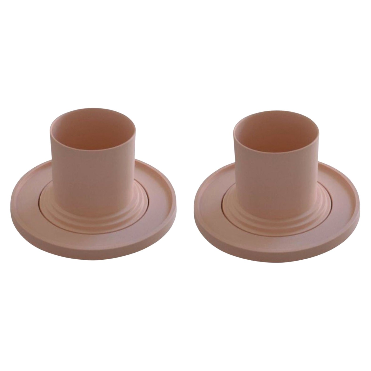 Ensemble de 2 tasses Amal en porcelaine de Sizar Alexis en vente