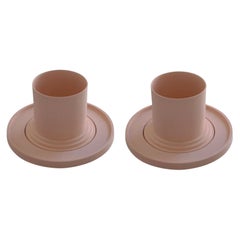 Set of 2 Porcelain Amal Cups by Sizar Alexis