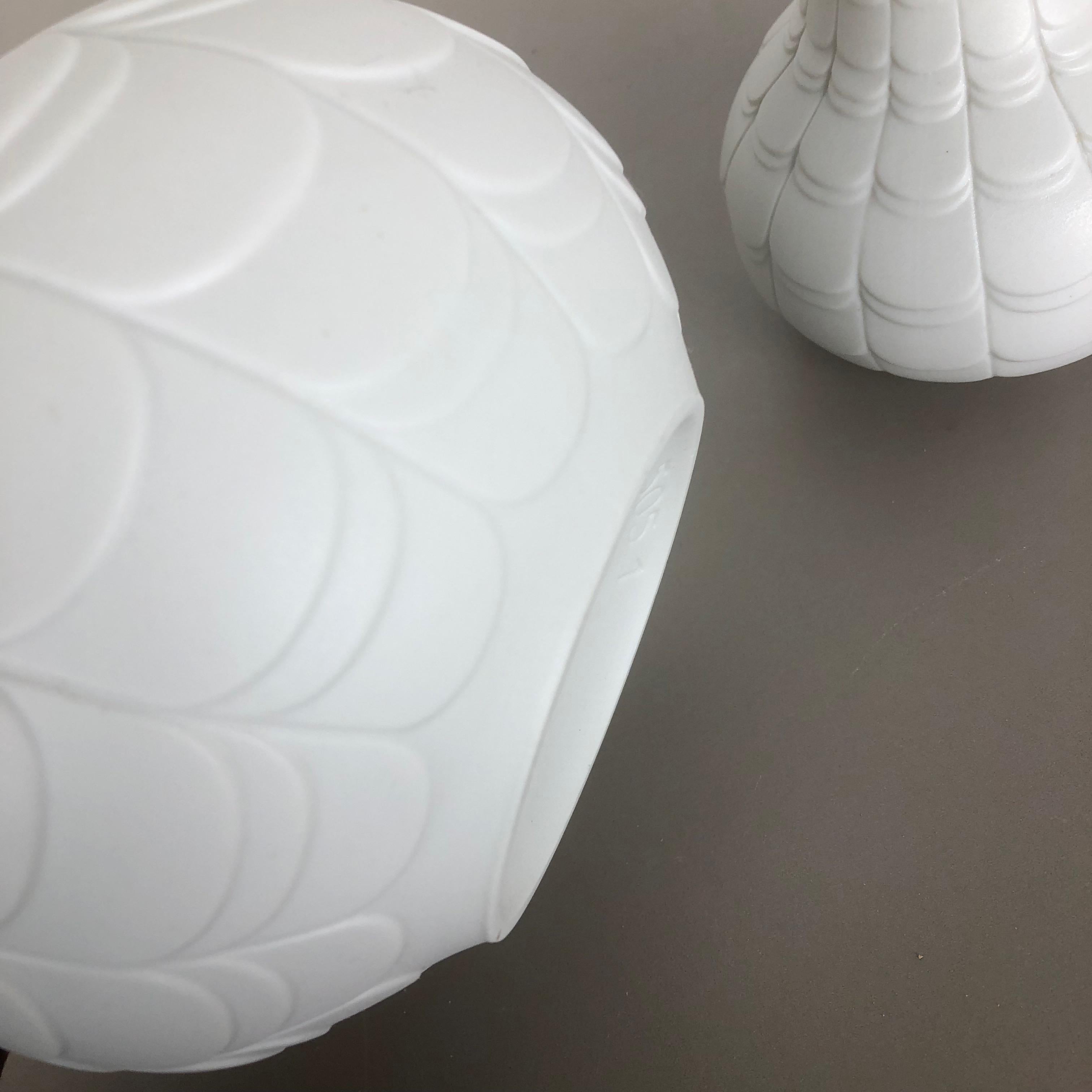 Set of 2 Porcelain Op Art 