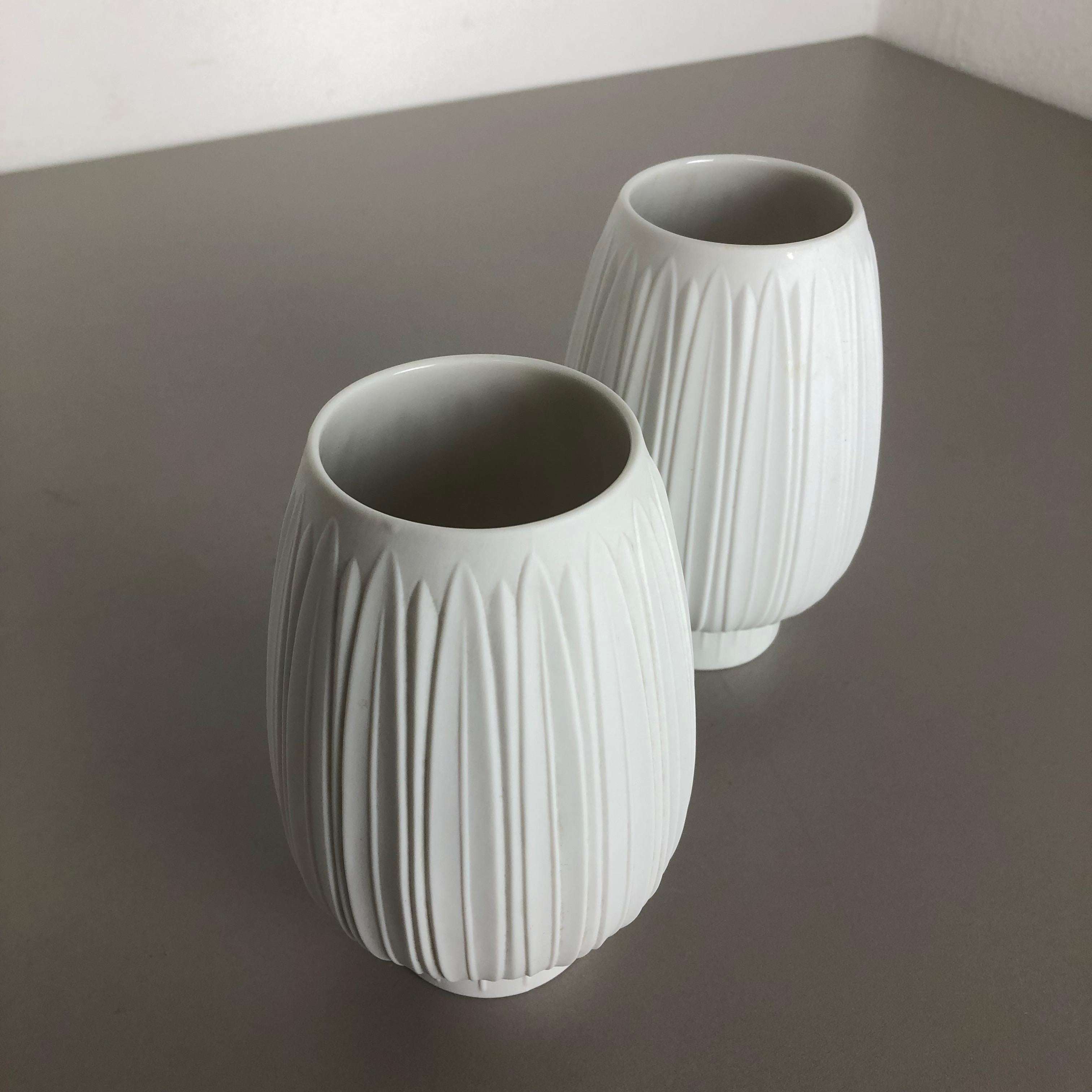 Set of 2 Porcelain Op Art 