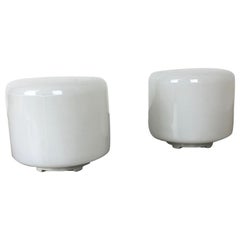 Used Set of 2 Porcelain Wall Light "WV373" by Wilhelm Wagenfeld Lindner Germany, 1960