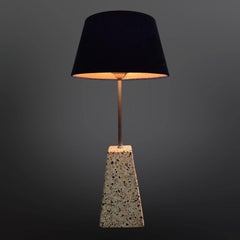 Set di 2 lampade da tavolo postmoderne in Terrazzo, Italia anni '90