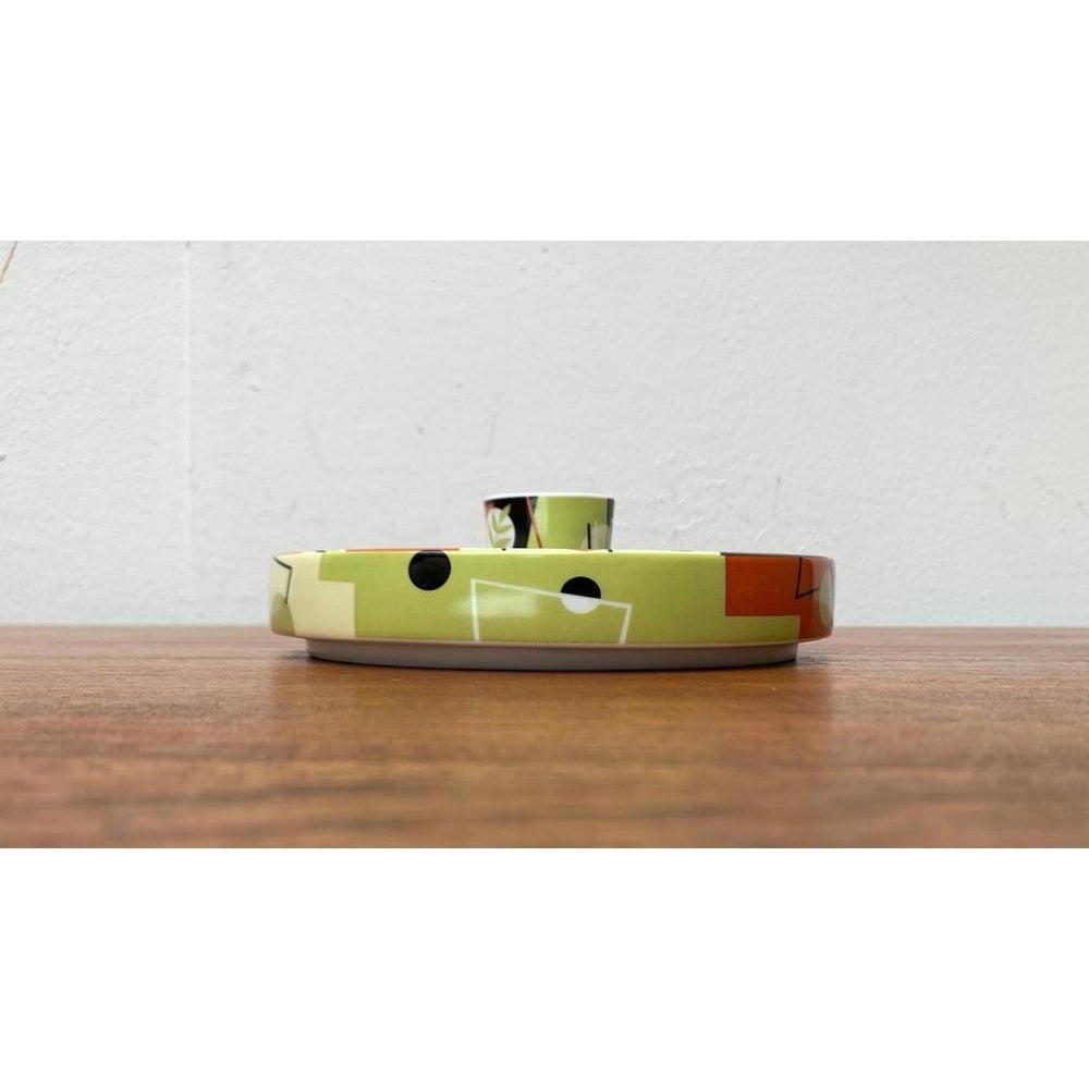 2er-Set postmoderne Athena-Schale von M. Peppercorn & Sieger Design für Ritzenhoff im Zustand „Hervorragend“ im Angebot in Hamburg, DE