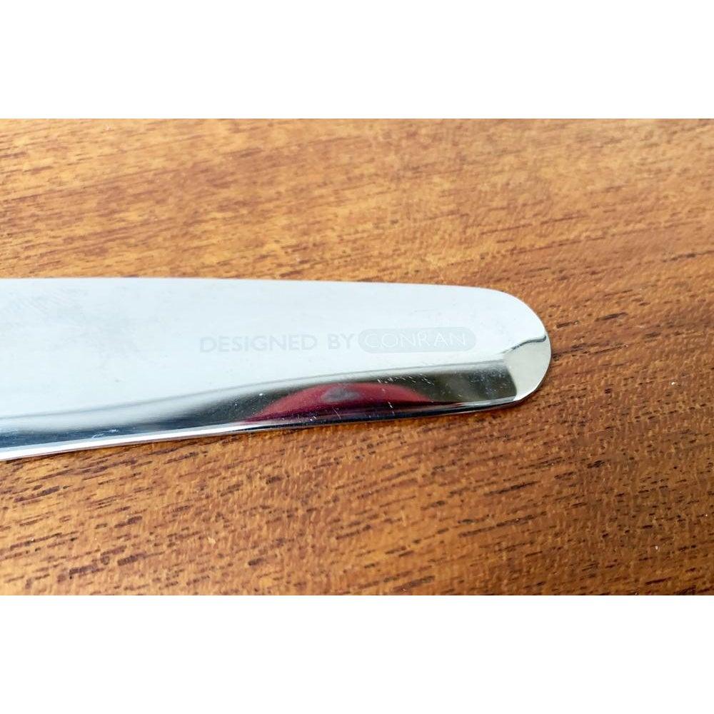 Set of 2 Postmodern Cutlery Salad Spoons from Conran, 1990s For Sale 6