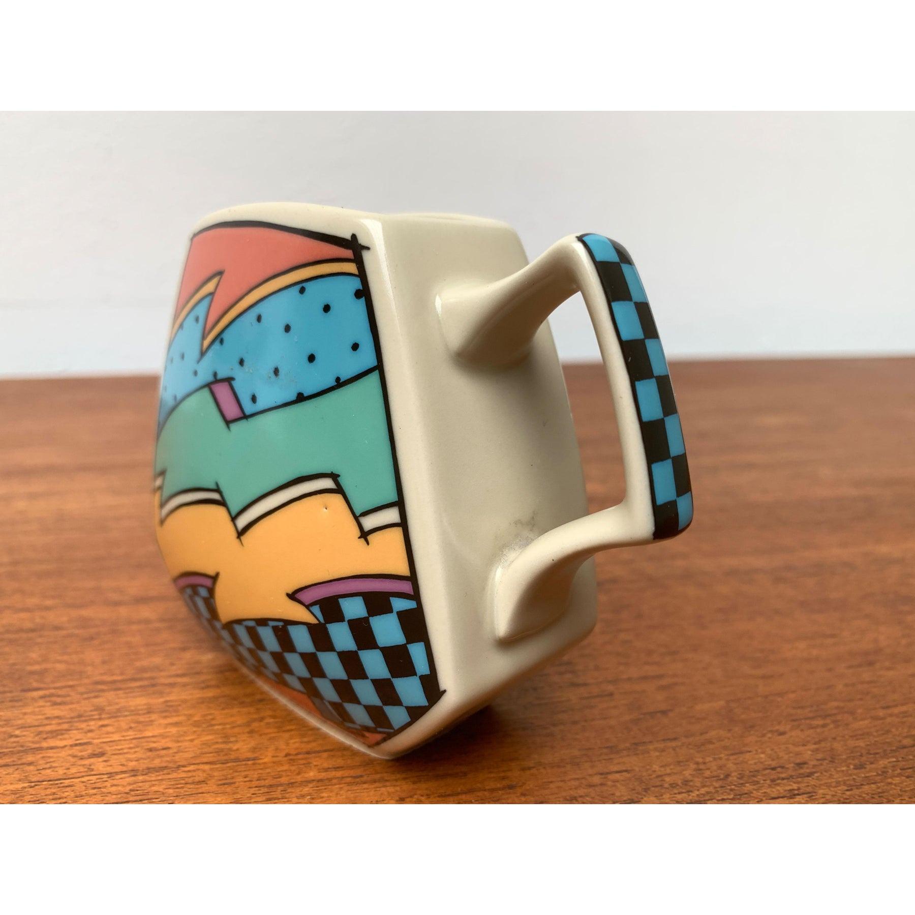 Set of 2 Postmodern Flash One Series Milk and Sugar Pot by Dorothy Hafner, 1980s im Angebot 2