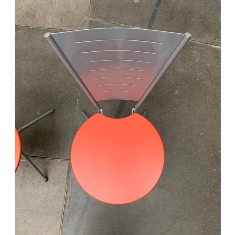 Set of 2 Postmodern Folding Chairs by Rutger Andersson, 1980s For Sale 4