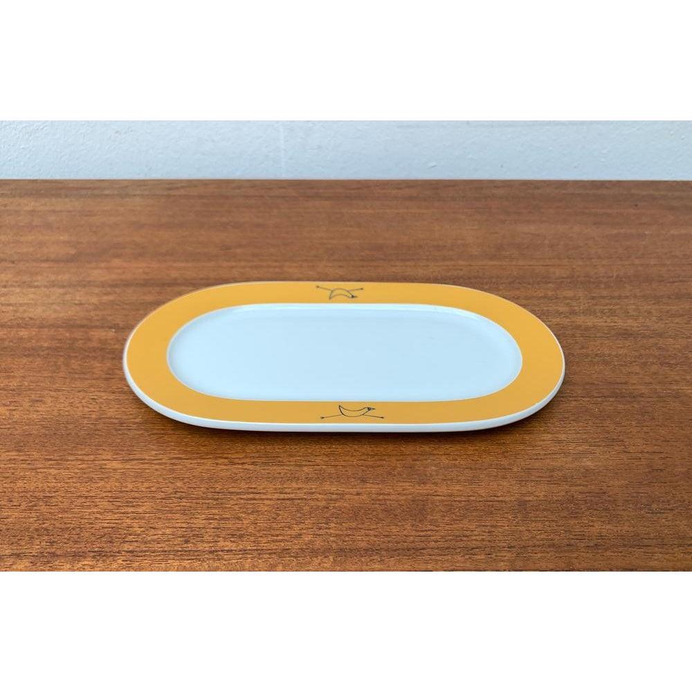 Set of 2 Postmodern German Flying Objects Series Plate and Pepper Shaker, 1990s In Excellent Condition For Sale In Hamburg, DE