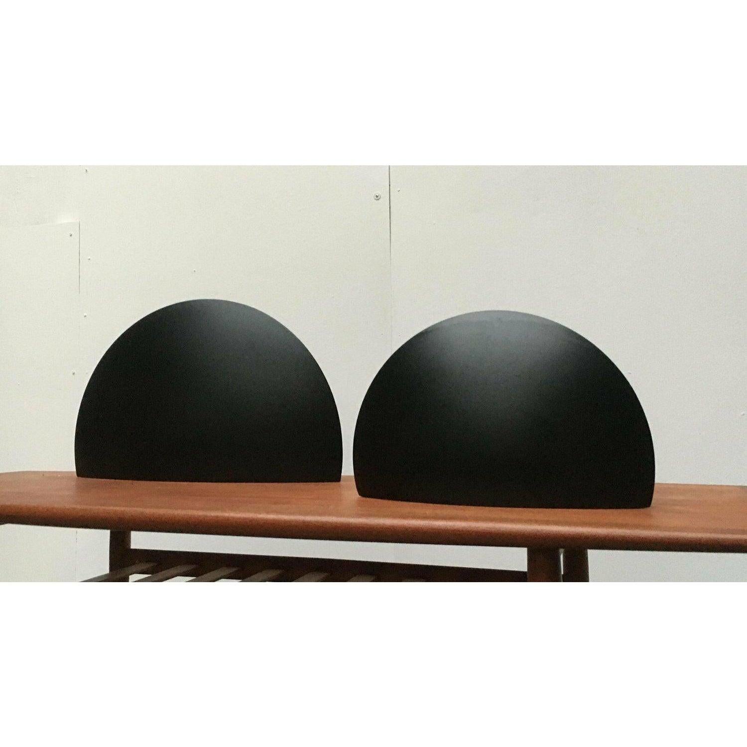 Ensemble de 2 lampes murales italiennes postmodernes modèle Piatto D9 pour Luceplan en vente 1