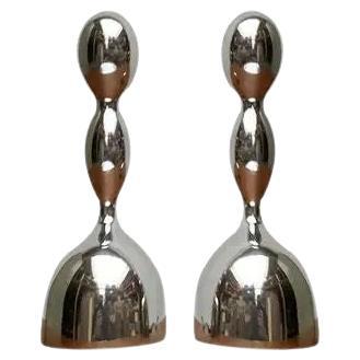 Set of 2 Postmodern Italian Virgo Table Lamps by Ilalia Gibertini, 1990s