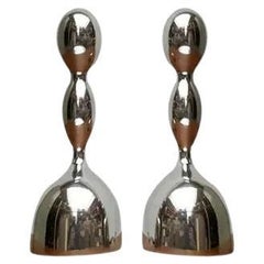 Set di 2 lampade da tavolo italiane postmoderne Virgo di Ilalia Gibertini, anni '90