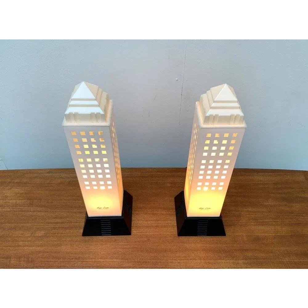 Set of 2 Postmodern Manhattan Series Floor Lamp from Koziol, 1990s For Sale 3
