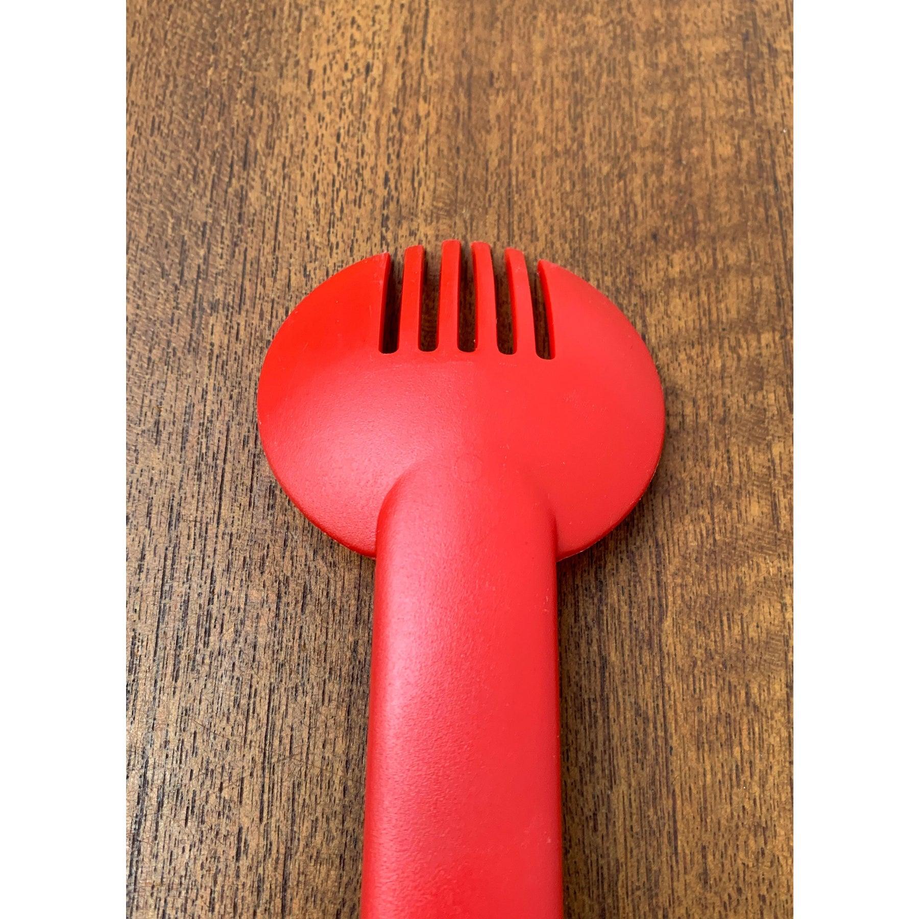 Set of 2 Postmodern Minimalist Swiss Salad Servers, 1970s im Angebot 4