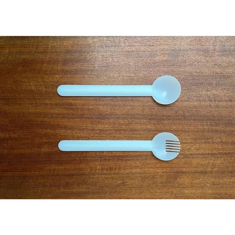 Juego de 2 Servidores de Ensalada Suizos Minimalistas Postmodernos, Años 70 Posmoderno en venta