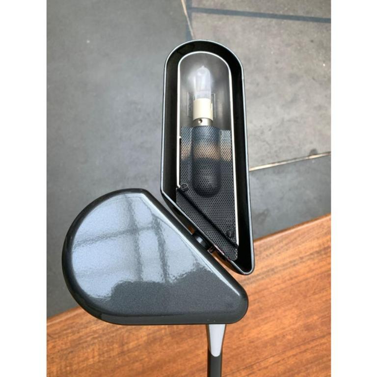Set of 2 Postmodern Ring A400 Table Lamps by Bruno Gecchelin, Italy, 1970s For Sale 5