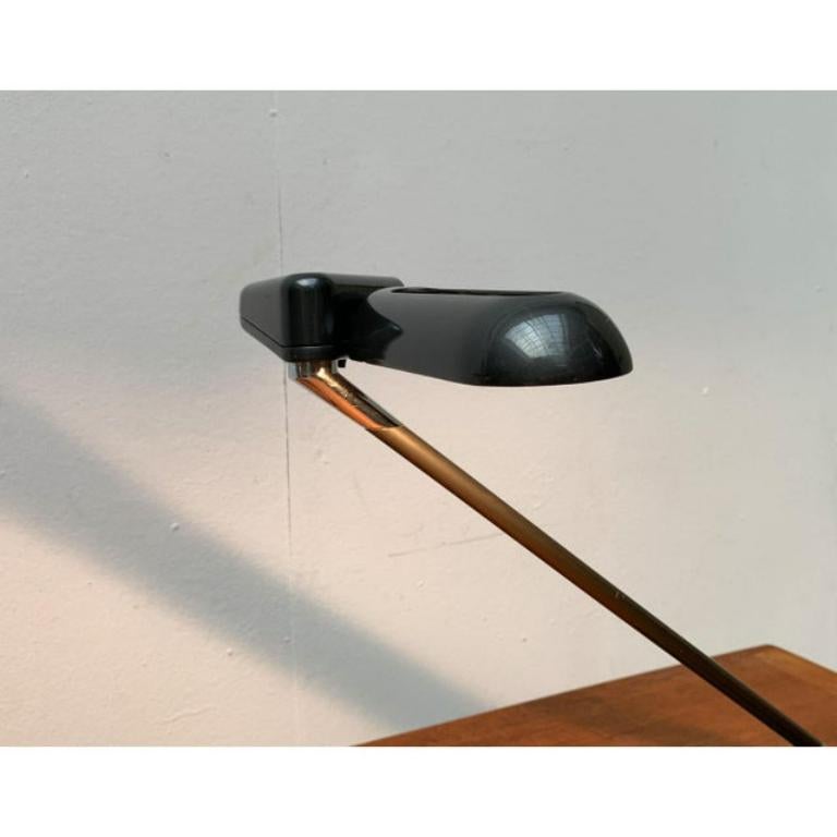 Set of 2 Postmodern Ring A400 Table Lamps by Bruno Gecchelin, Italy, 1970s For Sale 2