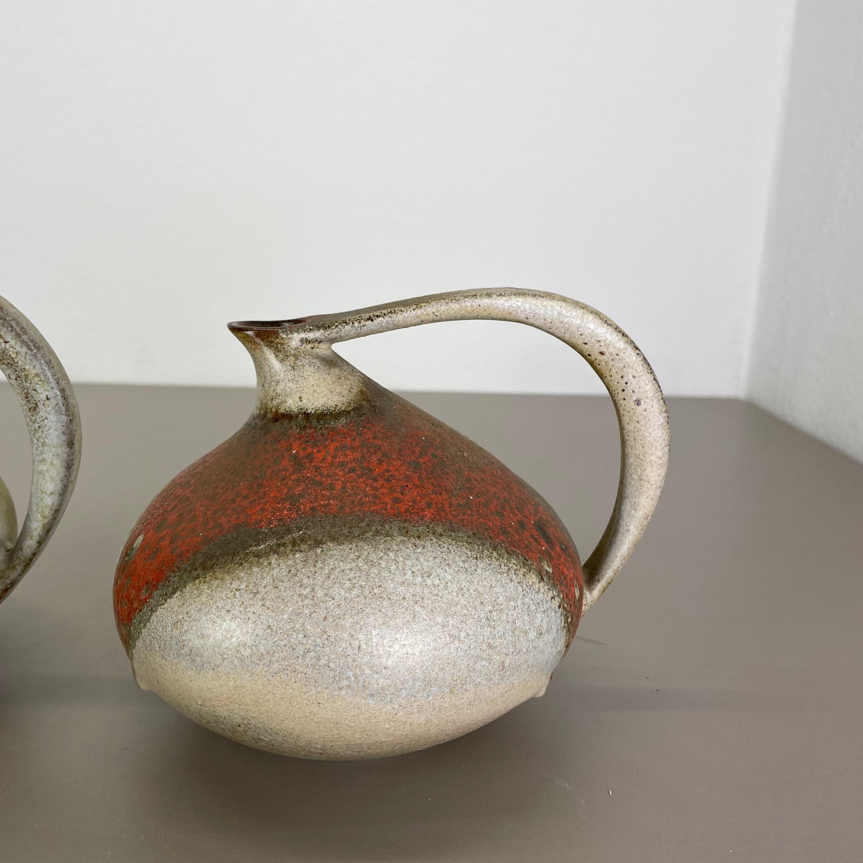 Set of 2 Pottery Vases 
