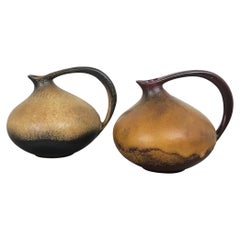 Ensemble de 2 vases en poterie "313" conçus par Kurt Tschörner Ruscha:: Allemagne:: années 1960