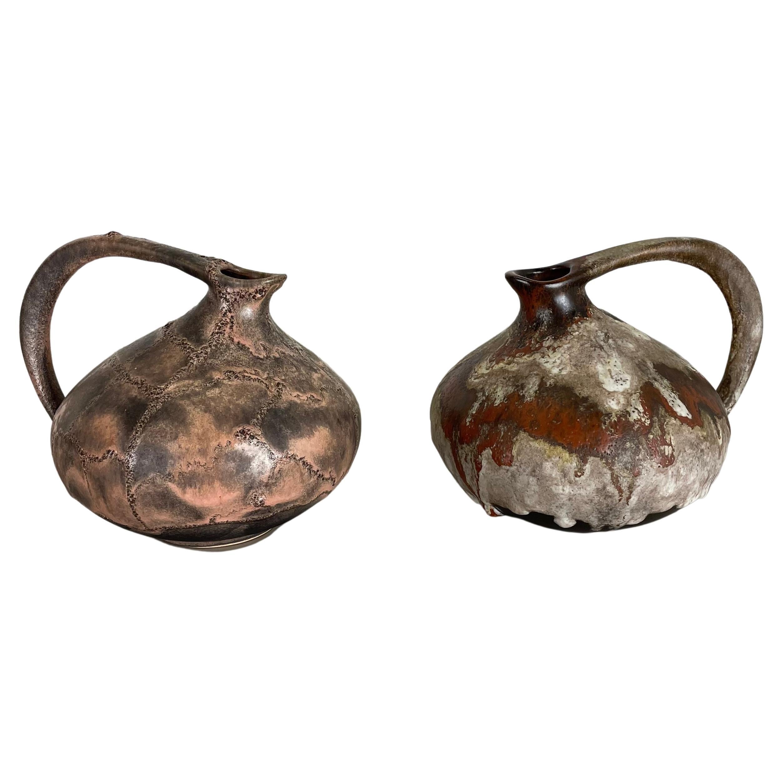 Ensemble de 2 vases en poterie "313" Design/One Ruscha, Allemagne, années 1960 en vente