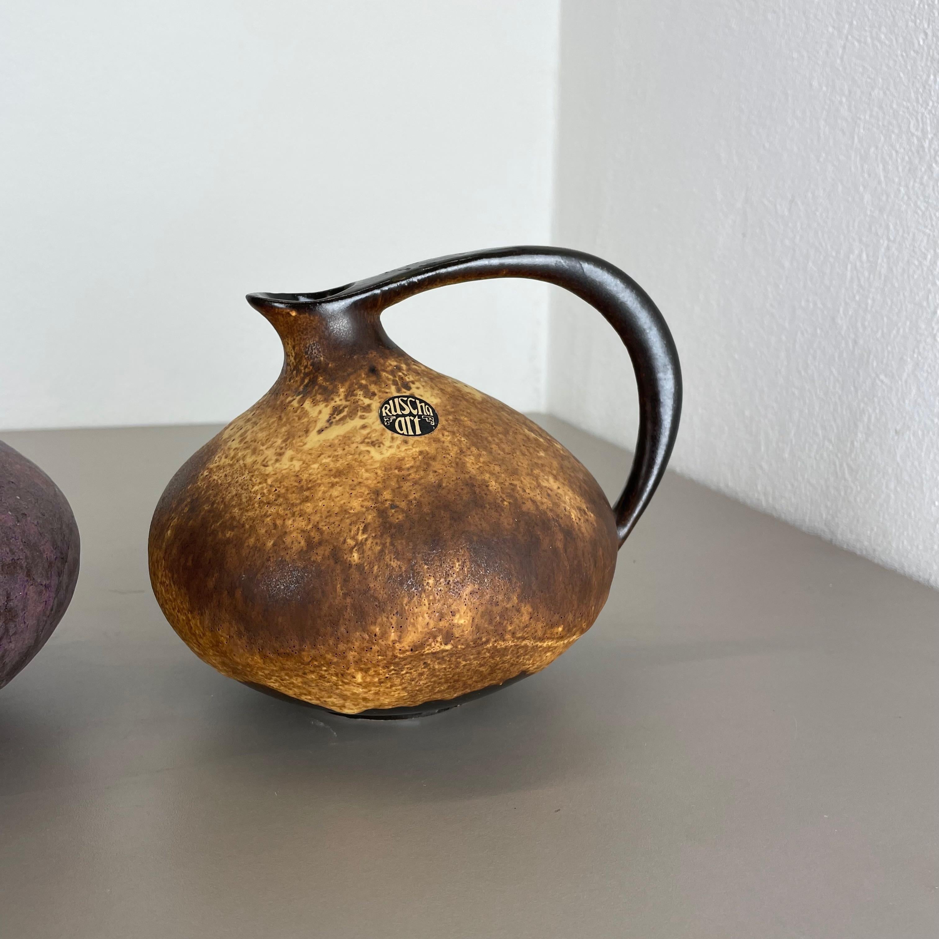 Ensemble de 2 vases en poterie 