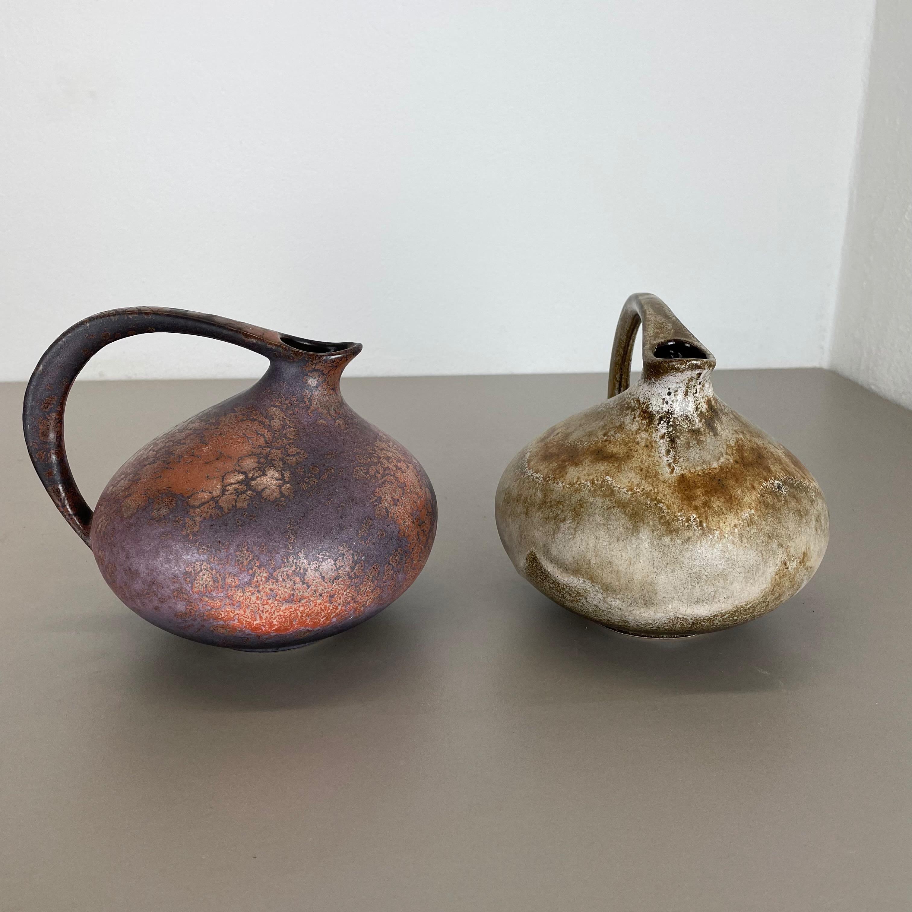 Set of 2 Pottery Vases 