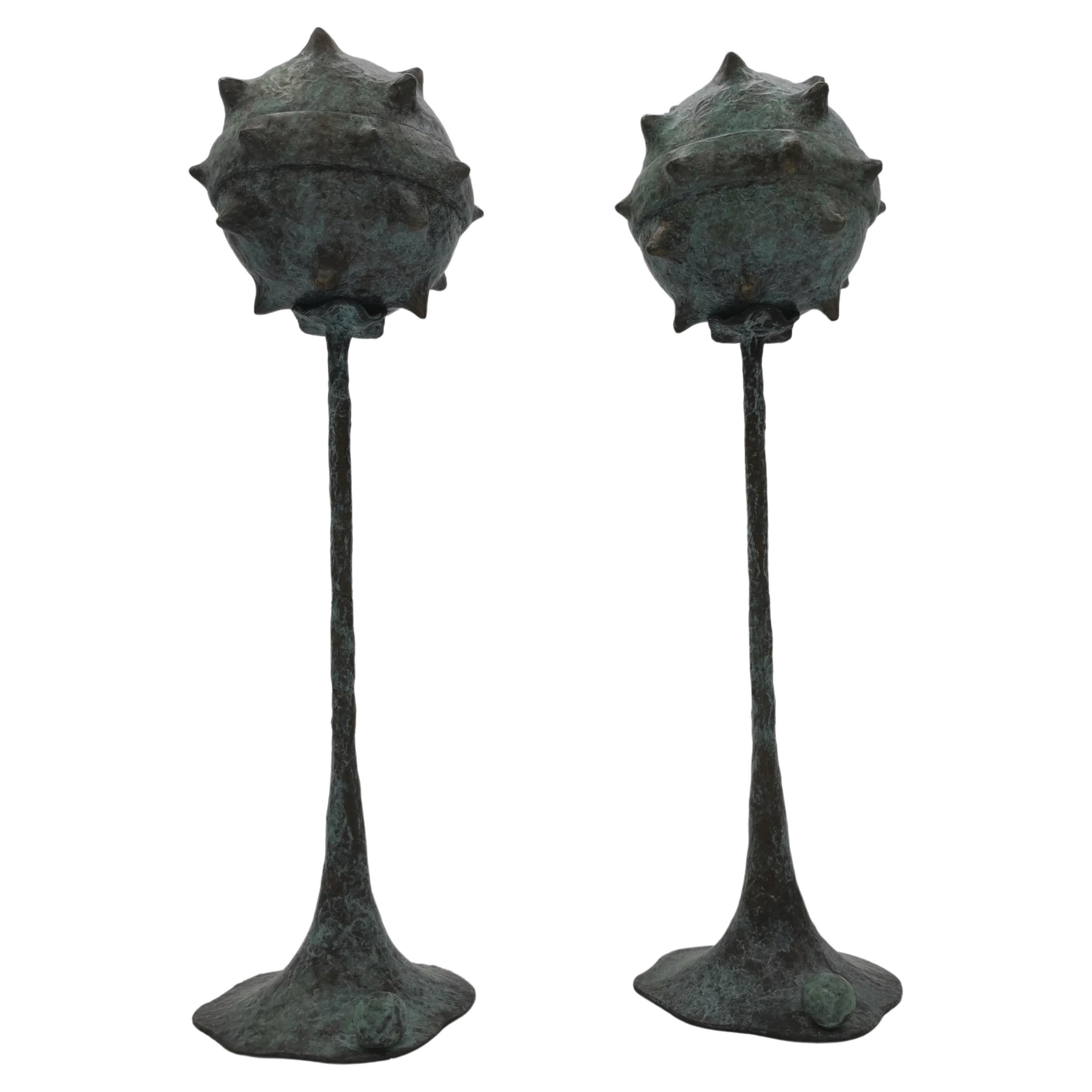 Set of 2 Primus Small Decorative Objects by Emanuele Colombi
