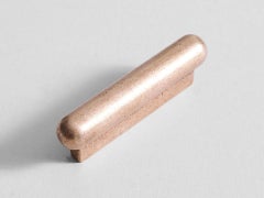 Set of 2 Polished Bronze PSL Handles by Henry Wilson